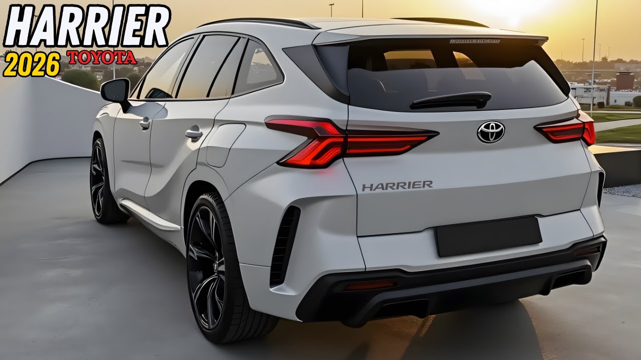 2026 Toyota Harrier First Look – Can It Rival the RAV4?