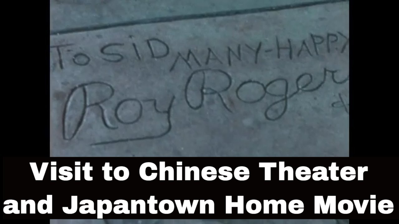 SUMMER 1960’S HOME MOVIE  HOLLYWOOD, LOS ANGELES, SANTA BARBARA, LITTLE TOKYO’S NISEI WEEK  33252