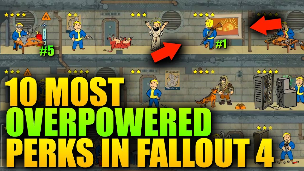 10 СИЛЬНЫХ ПЕРКОВ В FALLOUT 4, КОТОРЫЕ ВЫ ДОЛЖНЫ ПОЛУЧИТЬ
