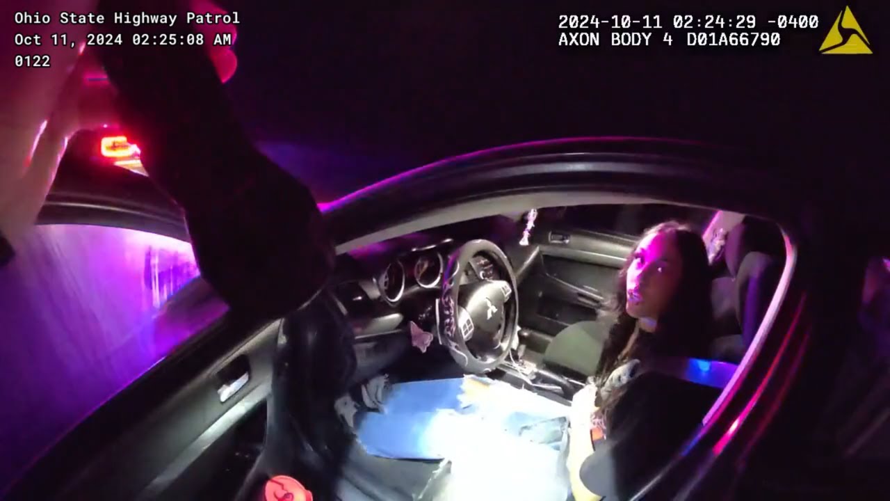 Drunk Teen REAR-ENDS Cop Car - Bodycam Footage