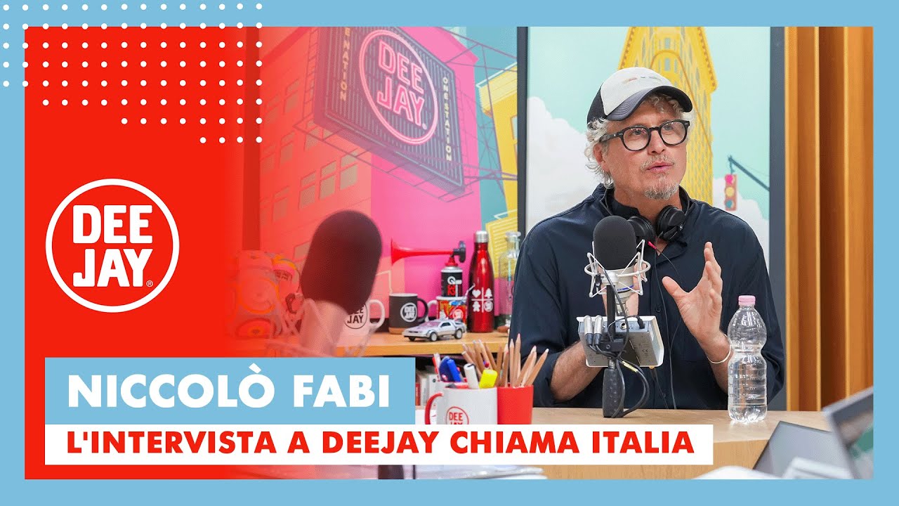 Niccolò Fabi a Deejay Chiama Italia: 