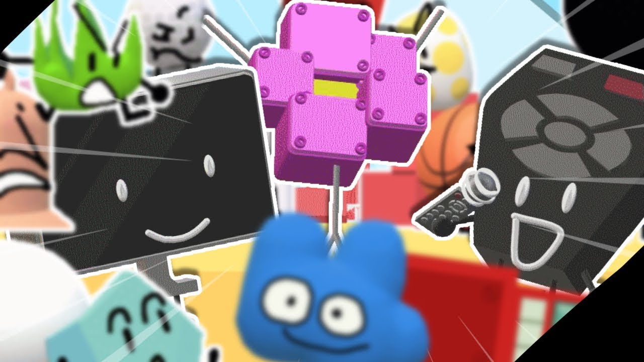 The Big Dingle But TV, Remote, and Robot Flower Sing It (FNF/BFDI Cover/Reskin)
