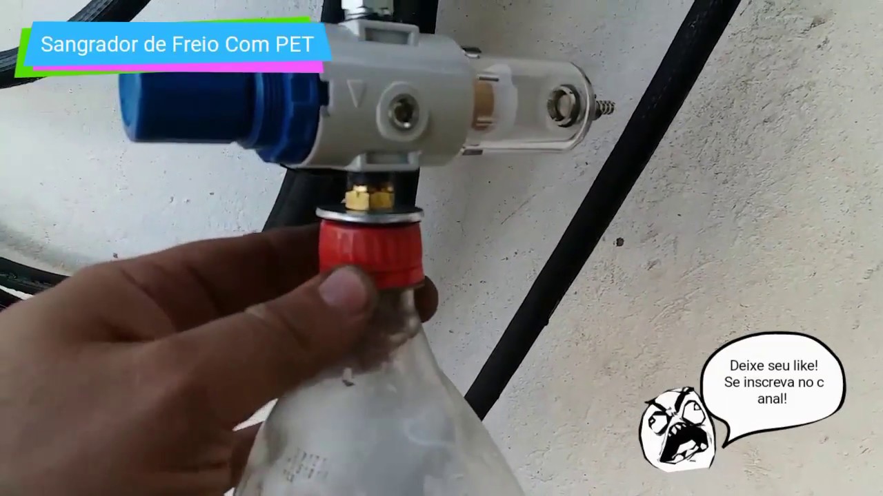 Sangrador de Freio com Garrafa PET (projeto)
