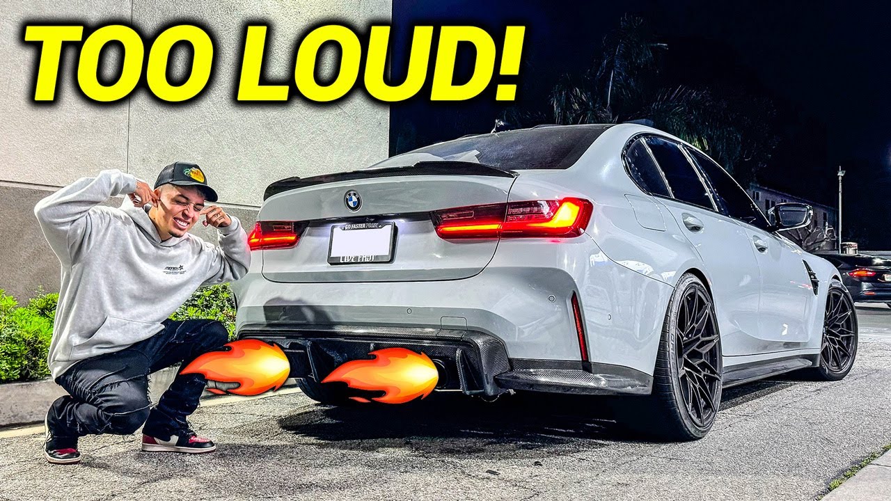 MAKING THE LOUDEST BMW G80 IN THE WORLD!!! (New Exhaust!)