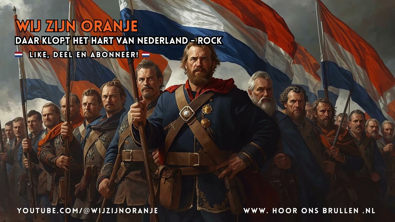 Daar klopt het hart van Nederland 🇳🇱🎶 - ROCK - Wij zijn Oranje, en wij laten het horen!