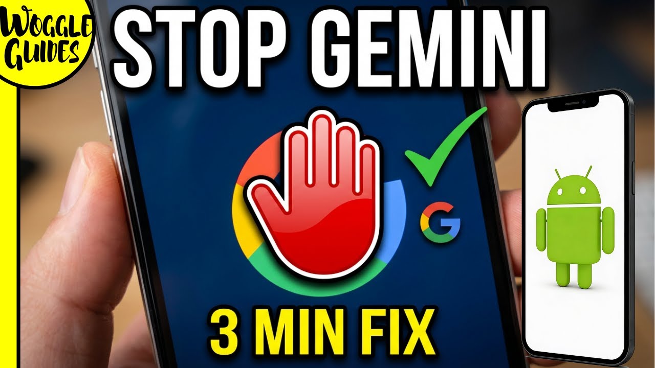 Остановите Gemini: простые 3-минутные шаги для возвращения к Google Assistant.