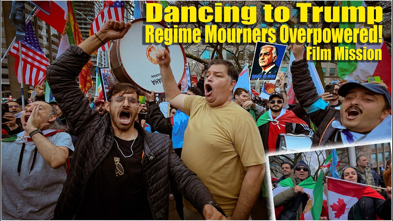 Iranians Dance to Trump 