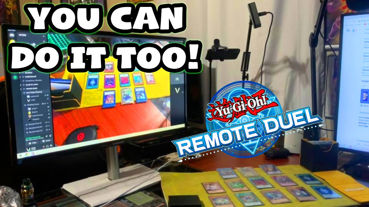 How To Setup Remote Duels! Phone And Webcam Setup!
