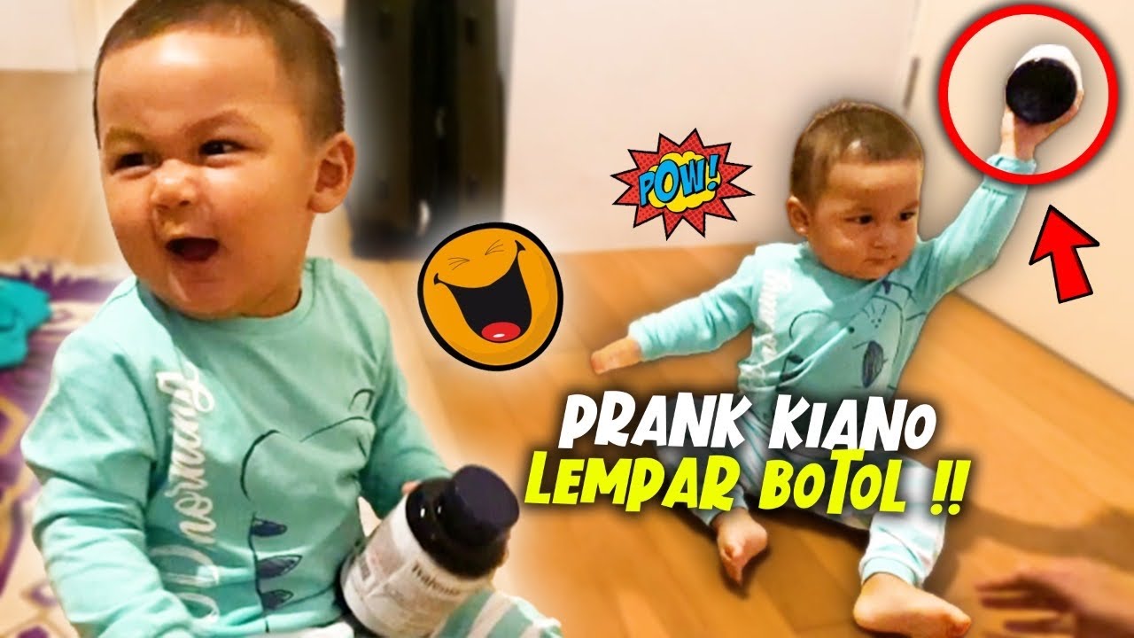 KIANO UDA BISA BERDIRI TANPA PEGANGAN !!! MUKA JAIL NYA LUCU BANGET JAGO NGE PRANK !!!