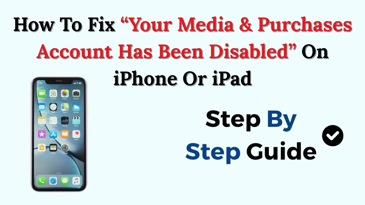 How To Fix &ldquo;Your Media & Purchases Account Has Been Disabled&rdquo; On iPhone Or iPad