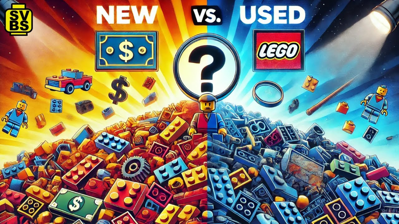 Reselling LEGO: Why Both New and Used Can Work for You! #bricklinkseller #lego #bricklink