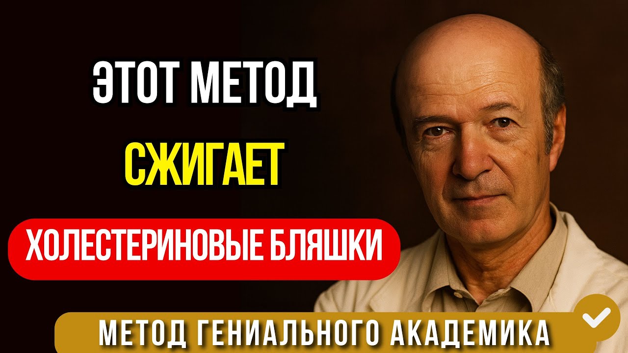 АТЕРОСКЛЕРОЗ НАЧИНАЕТСЯ НЕ С ЕДЫ! Метод Владимира Дильмана растворяет бляшки