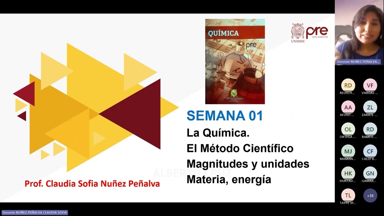 Química - Semana 01 - Pre San Marcos Ciclo 2025-I (Nuevo Ciclo)