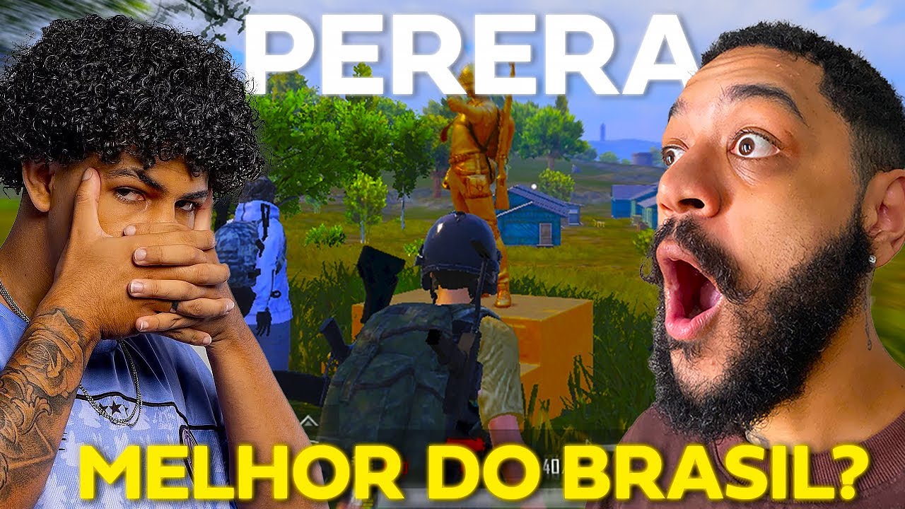 ESSE JOGADOR É FORA DA CURVA: Perera é o MELHOR JOGADOR BRASILEIRO de PUBG MOBILE?