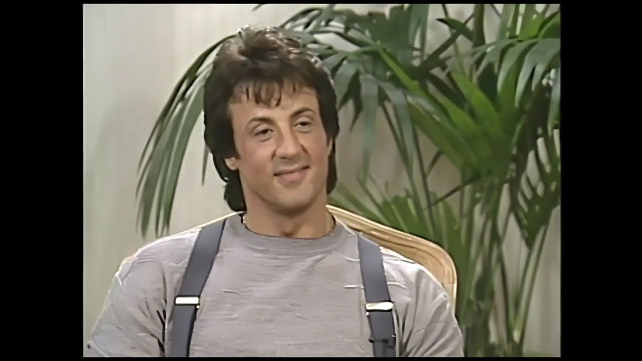 Sylvester Stallone over the top interview 1987 AI Digital Remastered 4K 60FPS