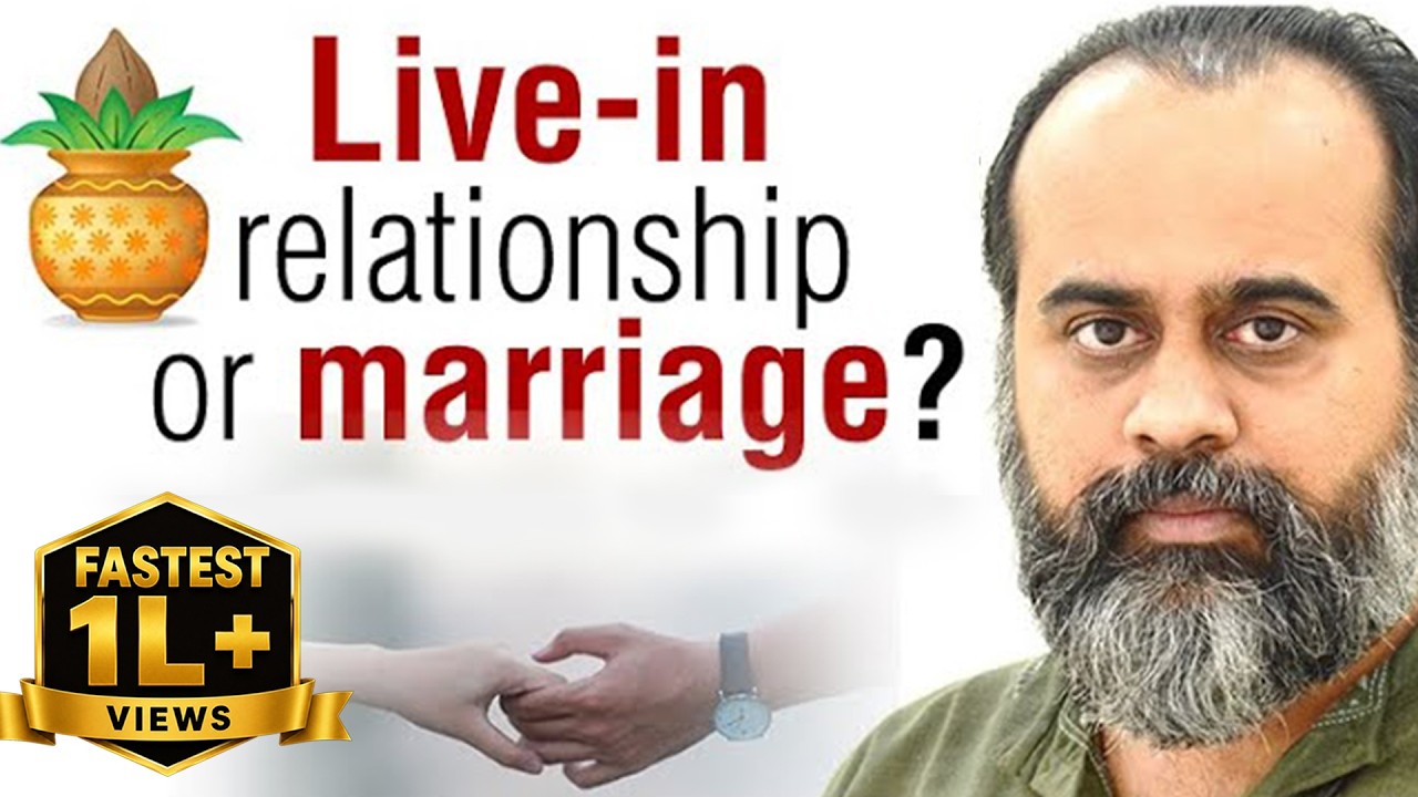 Is live-in relationship better than marriage? || Acharya Prashant (2020)