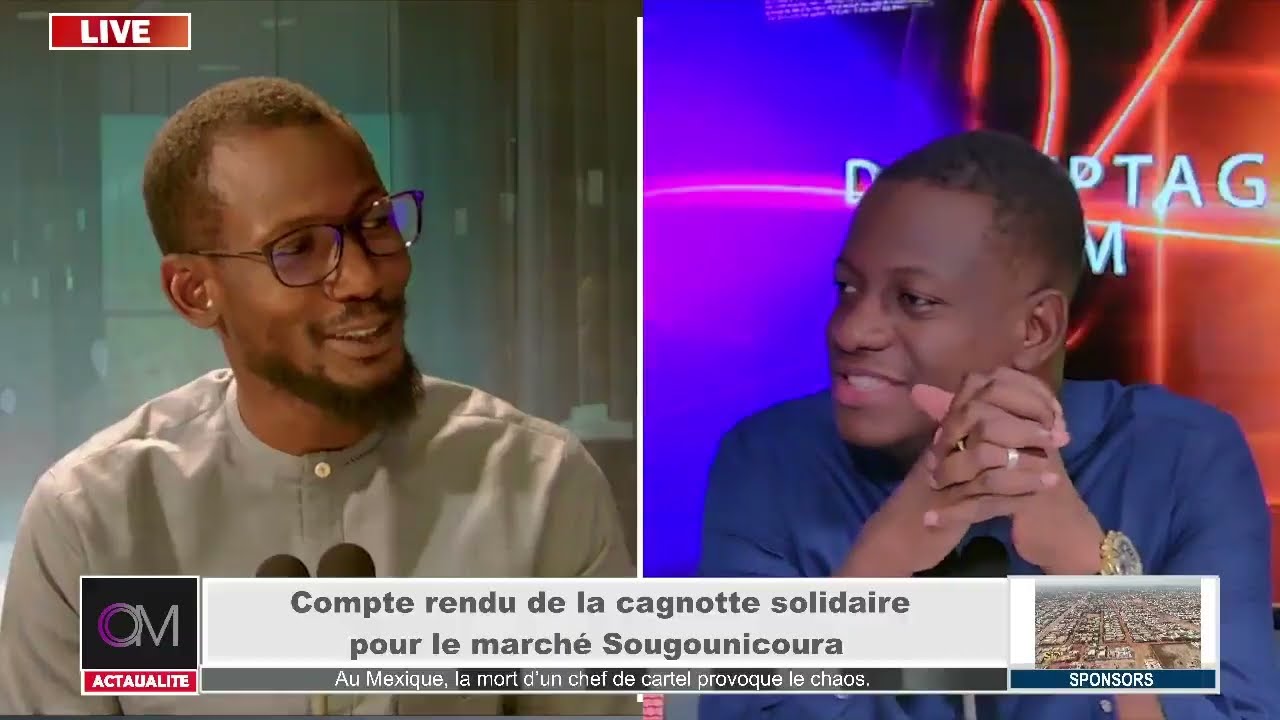 OM TV :#URGENT/ Compte rendu de la cagnotte solidaire pour le marché Sougounicoura