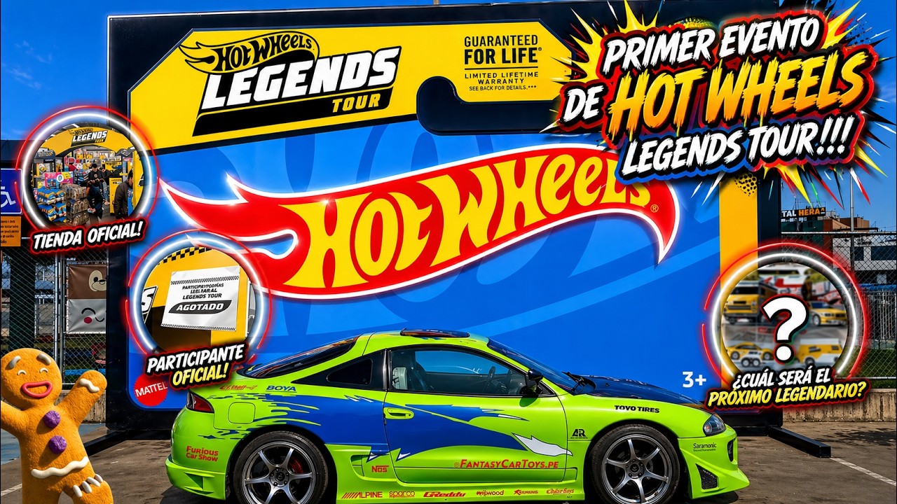 HOT WHEELS LEGENDS TOUR EN EL PERÚ!! 😲🔥🏁