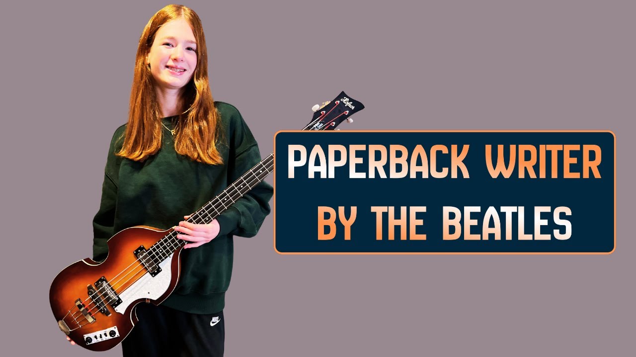 Paperback Writer by The Beatles - Bass Cover