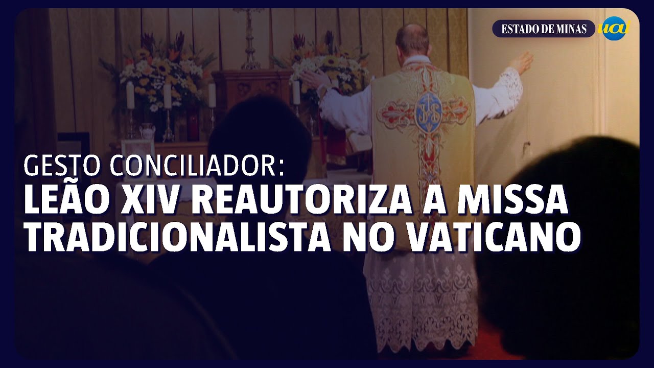 Em gesto conciliador, Le&atilde;o XIV reautoriza a missa tradicionalista no Vaticano