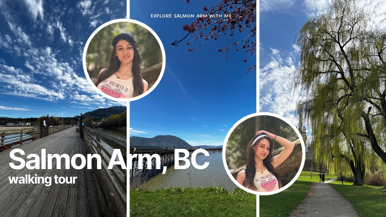 Walking Tour of Salmon Arm, BC | Charming Lakeside Town in Canada