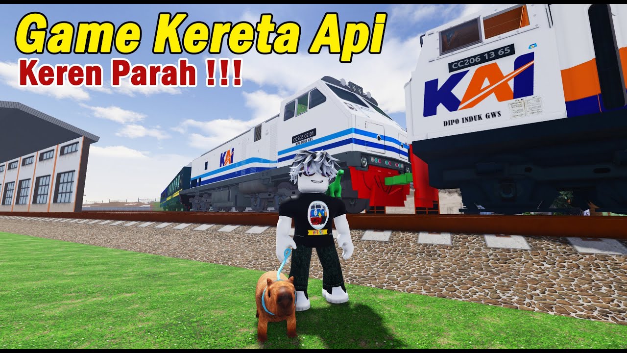 Bermain Game Kereta Api Di Roblox #2