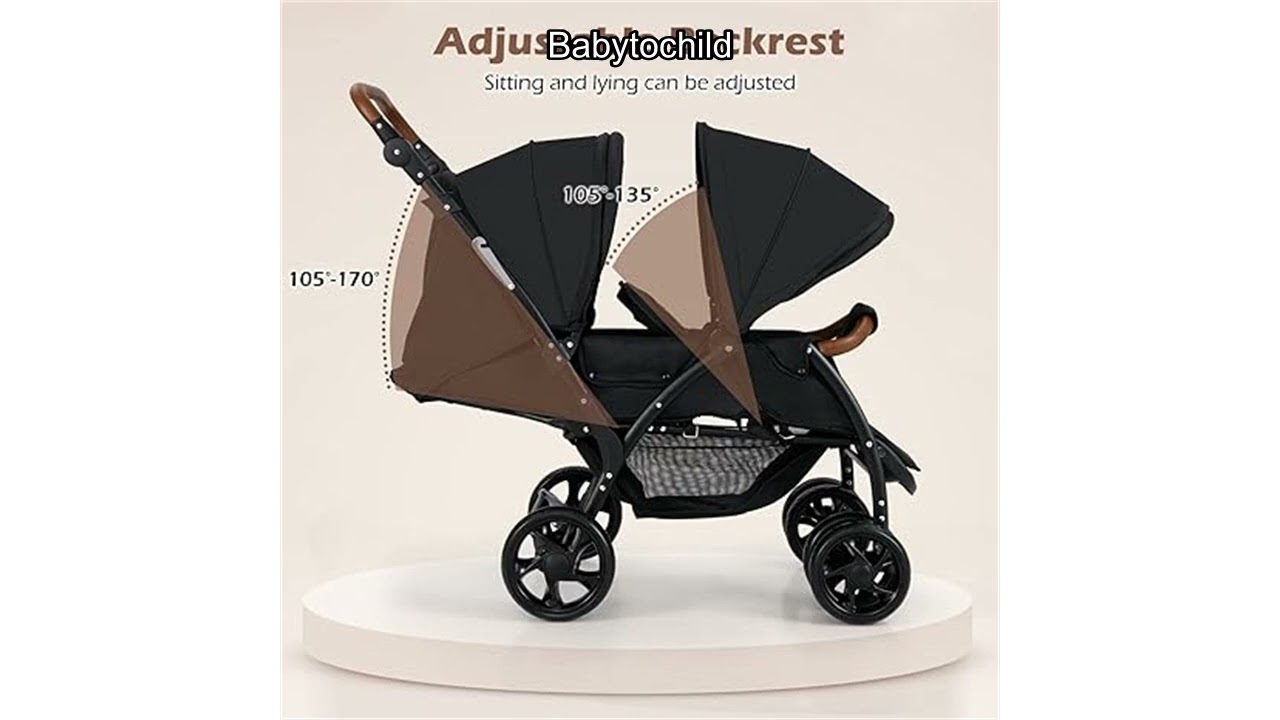 INFANS Double Stroller Review: The Ultimate Solution for Busy Parents with Two Kids.