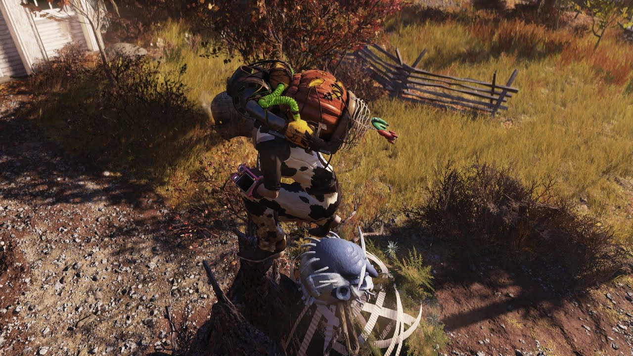 Fallout76ナハト166回でレア6個！光るボーン欲しいよ