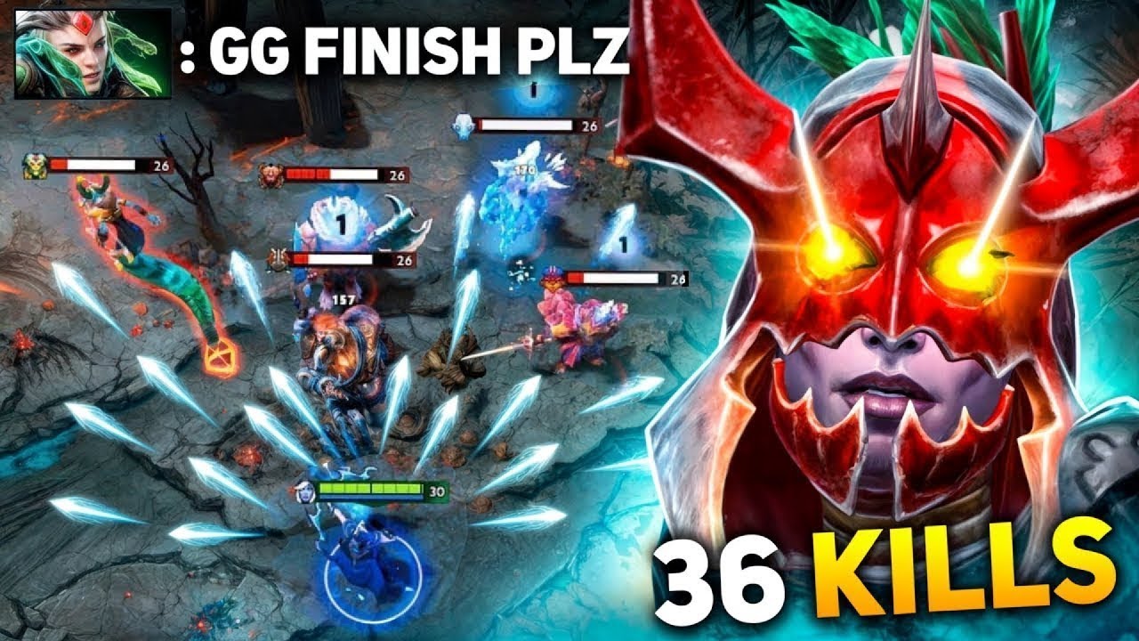 Hard Carry Drow Ranger Comeback🔥🔥🔥36 Kills One Shot | Dota 2 Gameplay