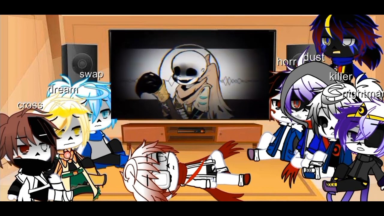 sans au's reagem o ink/sans au's react to ink ||🇧🇷🇱🇷||