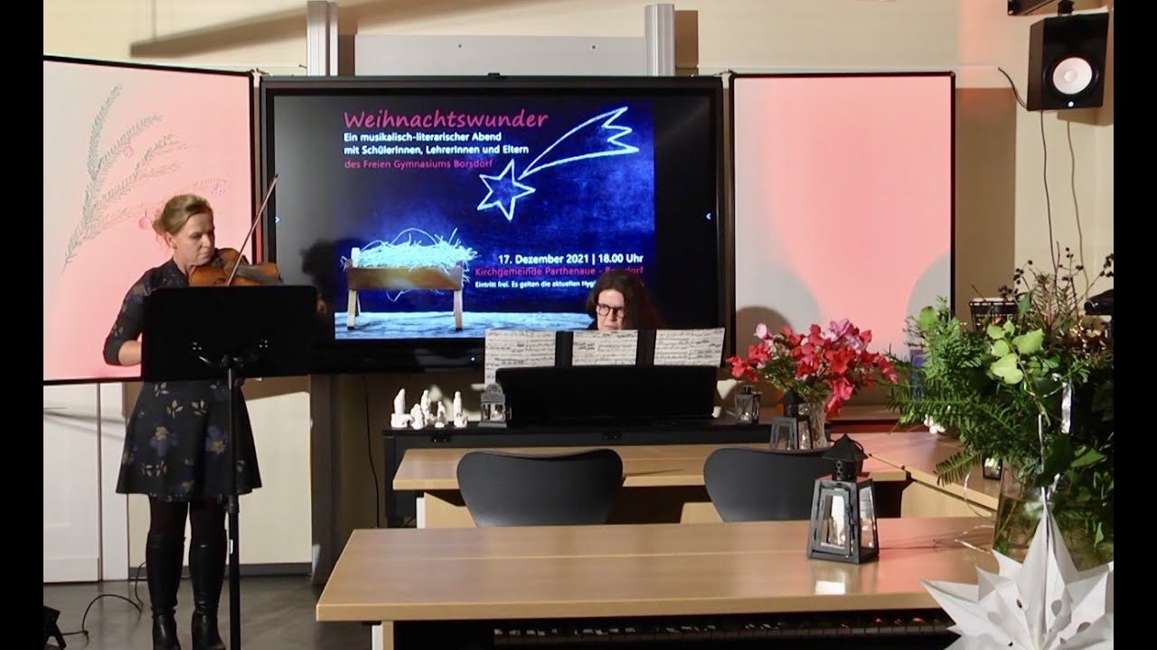 Weihnachtswunder am Freien Gymnasium Borsdorf 2021