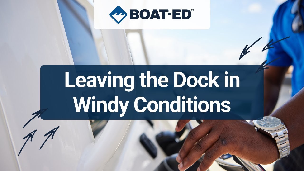 How to leave the dock in Windy Conditions (Docking Tips)