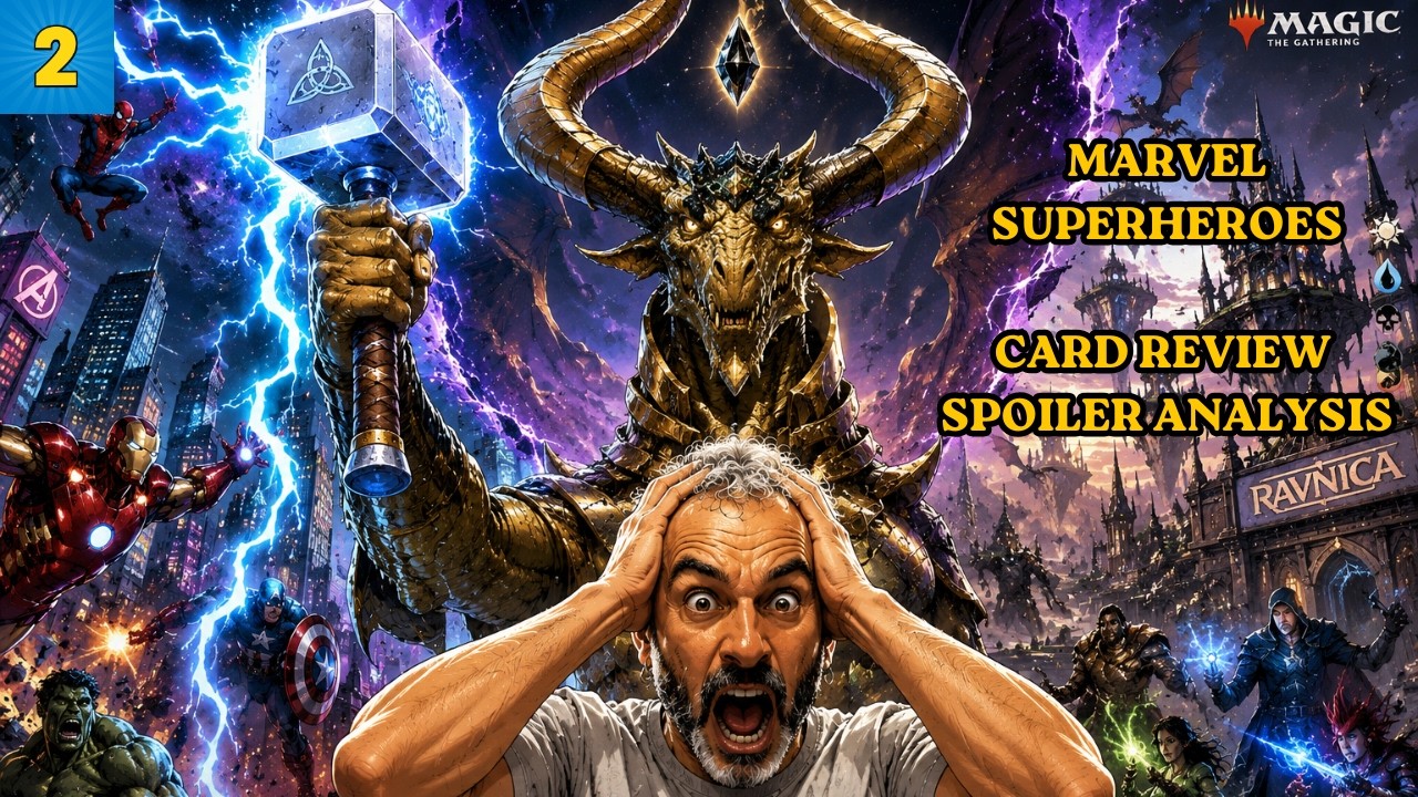 Si erano tenuti le bombe per ultime: seconda parte della Card Review di Marvel Superheroes [2 di 3]