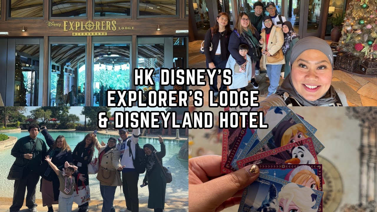 HK Day 5: Checking in to Disney Explorer's Lodge Hotel and exploring HK Disneyland Hotel!