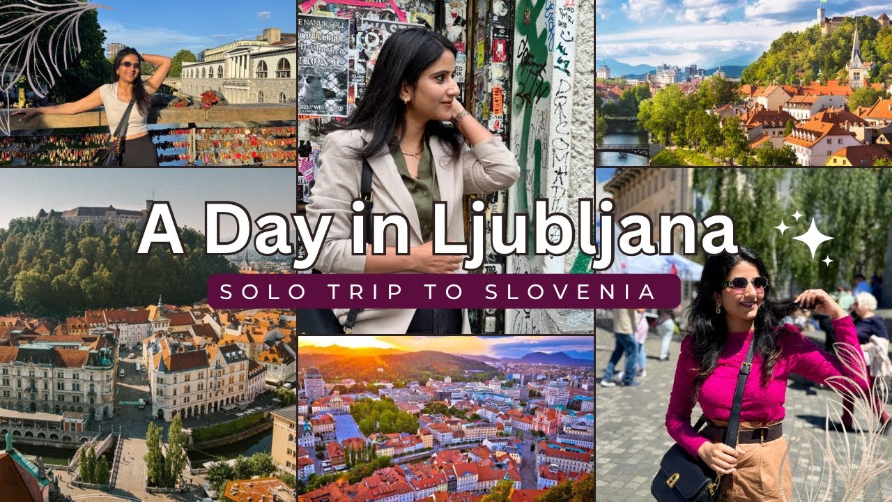 Ljubljana Slovenia 🇸🇮 Vlog | Solo Trip To Slovenia | A Day In My Life ✨