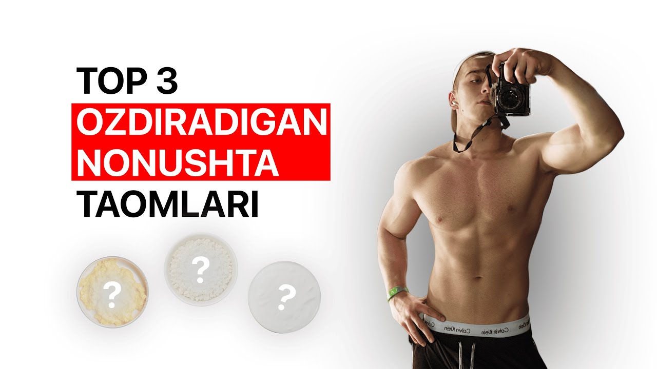 TOP 3 OZDIRADIGAN NONUSHTA TAOMLARI. 2 oyda -15KG. UY SHAROITIDA ATIGA 5 daqiqa sarflang.