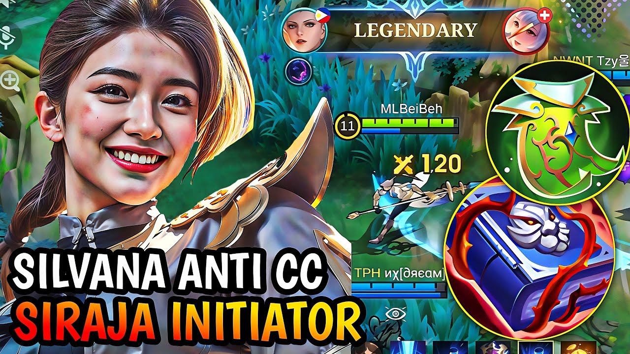 SILVANA DI BUFF DIKIT TAPI JADI GELOH! INI DIA SILVANA BUILD PALING SERIUS TERBARU 2025| MLBB
