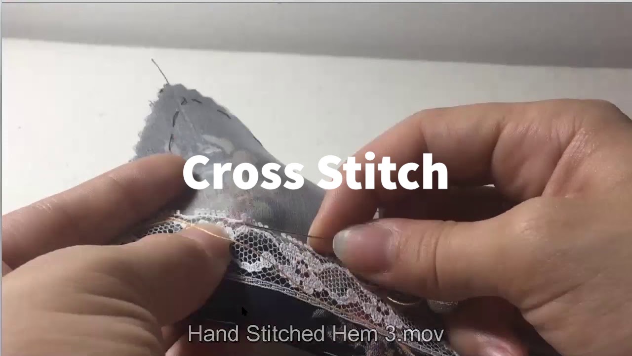 Lace and Hem Tape Tutorial
