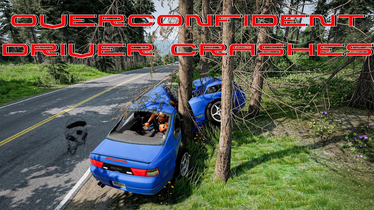 Overconfident Driver Crashes *2 | BeamNG.drive🚗💥