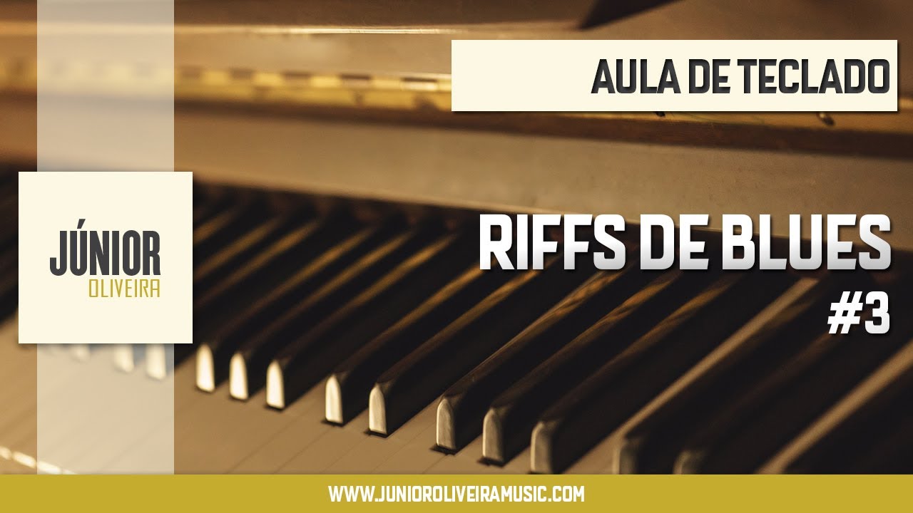 AULA DE TECLADO - Riffs de Blues #3
