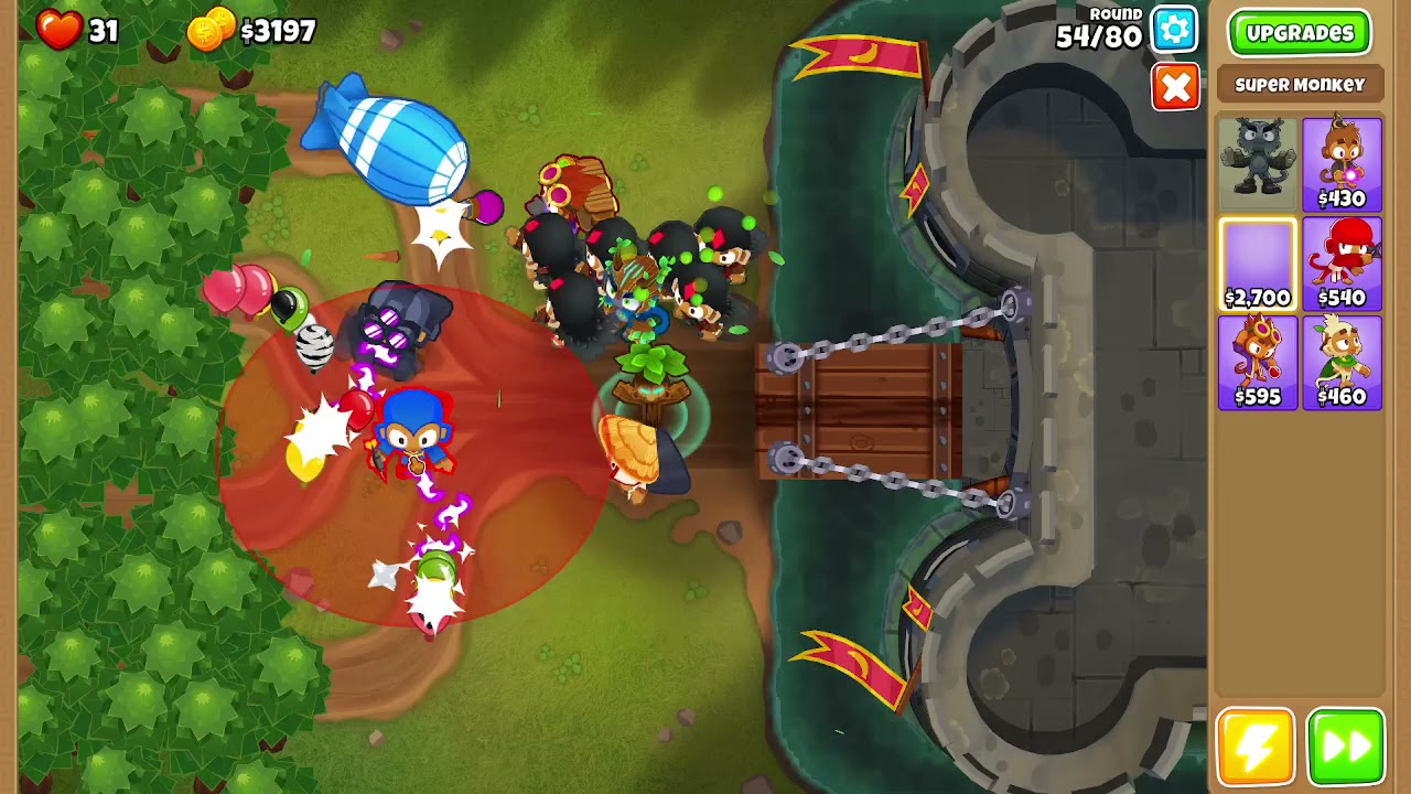 BTD6 Dark Castle. Magic Only. No Monkey Knowledge.