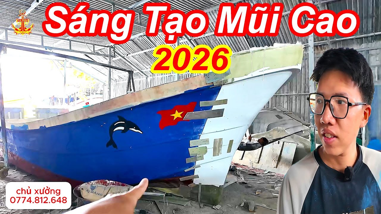 Đóng Tàu Composite Giờ Lại Là Xu Hướng Của Ngư Dân || Vừa Tốc Độ Vừa Bền Bỉ