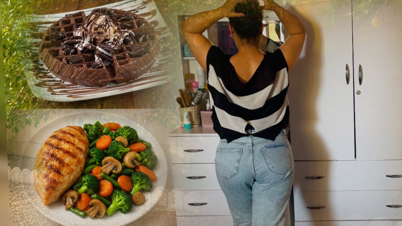 My 8:am Cozy days | morning coffee , healthy food on a Relaxing day / cooking waffle 🧇 