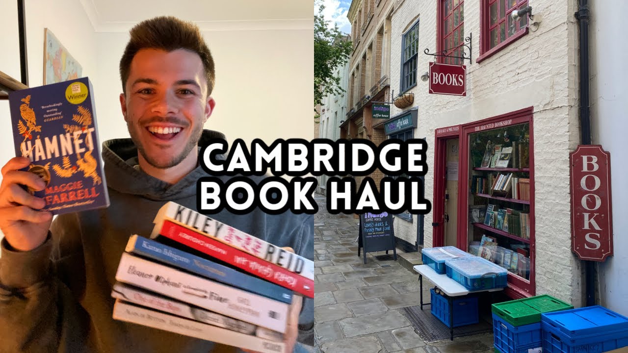 book shopping in cambridge + 7 book haul