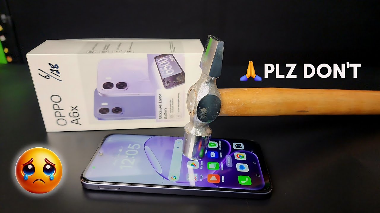 Oppo A6x 5G/4G Display Scratch & Gorilla Glass Test | Plz 🙏 Don't Try | 