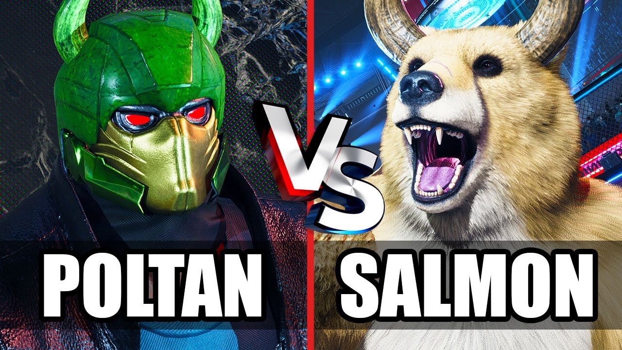 Tekken 8 🔥 POLTAN (KING) vs Salmon (KUMA) 🔥 High Level Gameplay