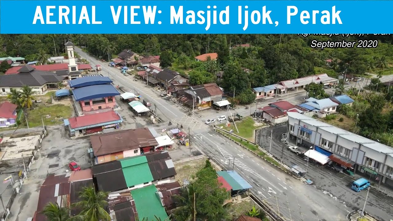AERIAL VIEW: Masjid Ijok, Selama, Perak