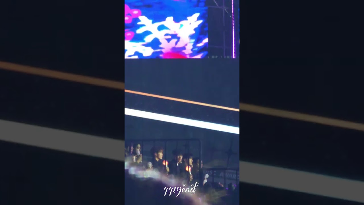 240106 Seventeen (세븐틴) reaction to ZeroBaseOne - In Bloom @ Golden Disc Awards 2024 골든디스크 어워즈 자카르타