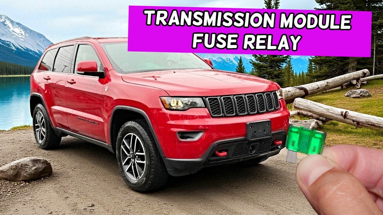Jeep Grand Cherokee TCM Transmission Control Module Fuse Relay Location Replacement 2011 - 2022