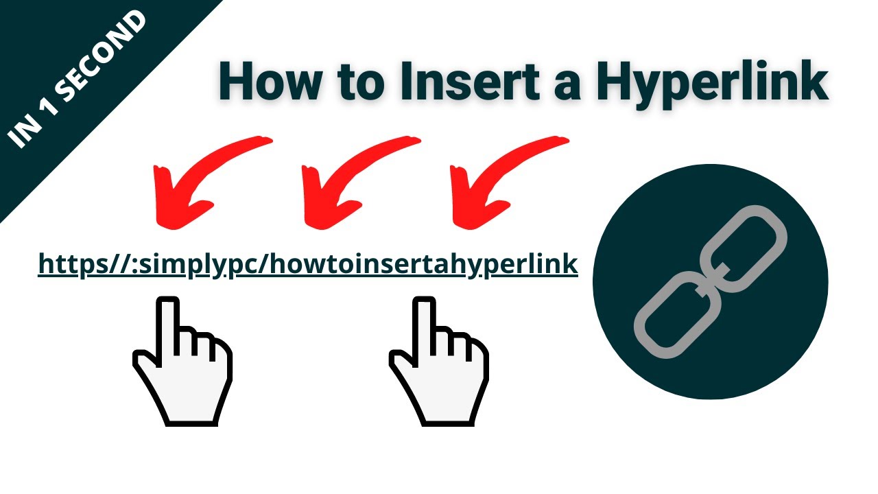 How to Insert a Hyperlink in 1 Second [Command] 💻😎 #Shorts